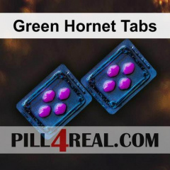 Green Hornet Tabs 741