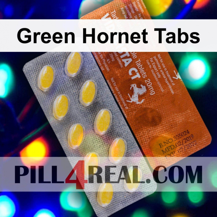 Green Hornet Tabs 976
