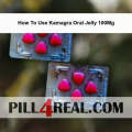 How To Use Kamagra Oral Jelly 100Mg 320