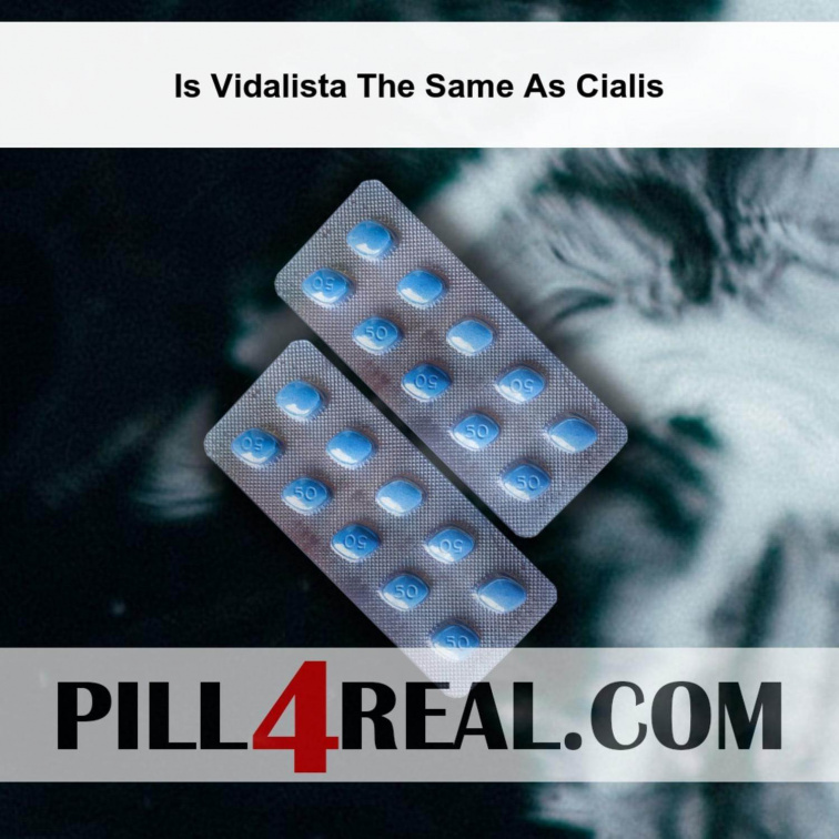 Is Vidalista The Same As Cialis 287