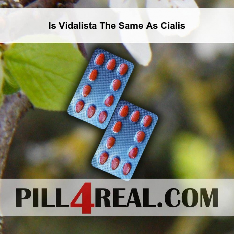 Is Vidalista The Same As Cialis 479
