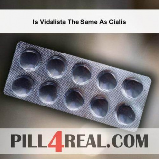 Is Vidalista The Same As Cialis 509