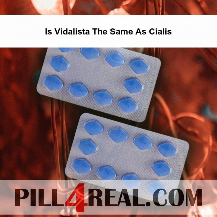 Is Vidalista The Same As Cialis 866