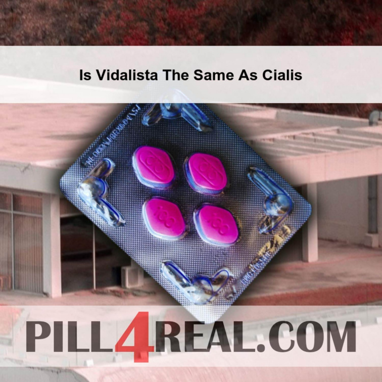 Is Vidalista The Same As Cialis 890