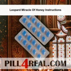 Leopard Miracle Of Honey Instructions 089