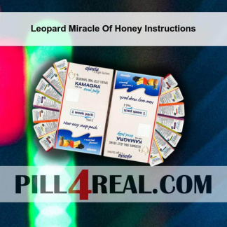 Leopard Miracle Of Honey Instructions 213