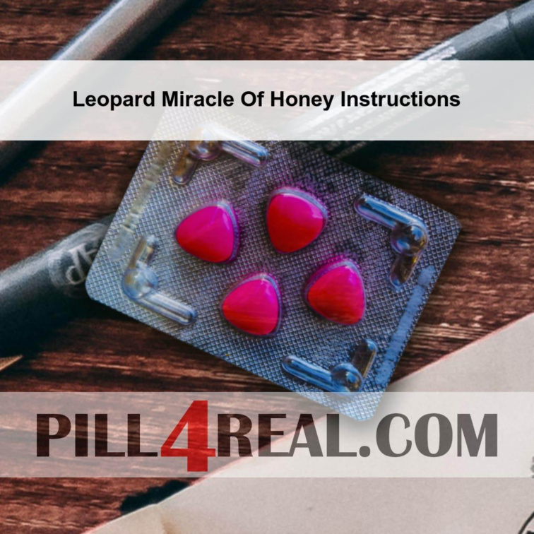 Leopard Miracle Of Honey Instructions 331