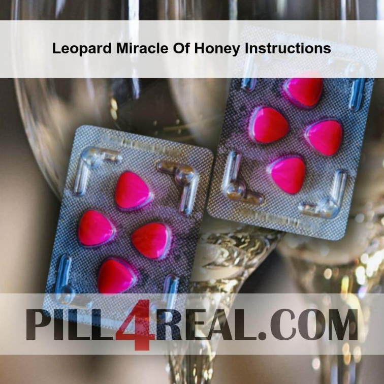 Leopard Miracle Of Honey Instructions 477