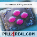 Leopard Miracle Of Honey Instructions 580