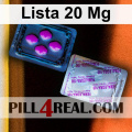 Lista 20 Mg 014