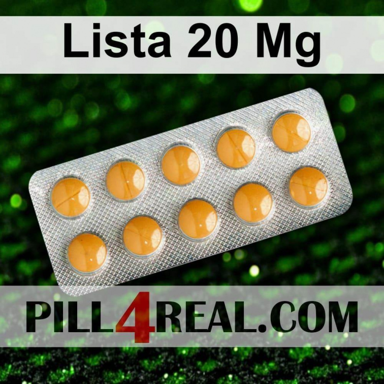 Lista 20 Mg 177