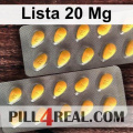Lista 20 Mg 356