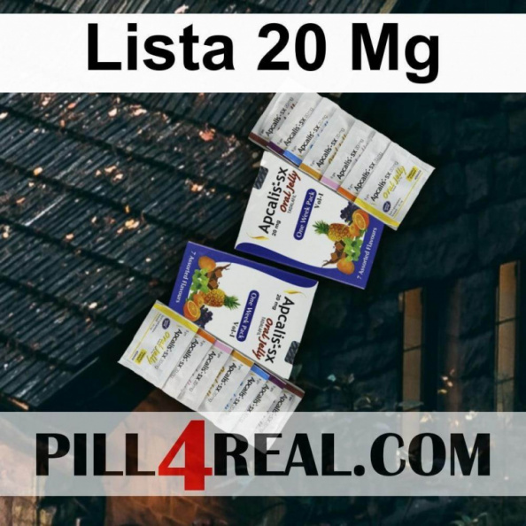 Lista 20 Mg 374
