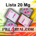 Lista 20 Mg 546