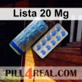 Lista 20 Mg 557