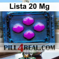 Lista 20 Mg 628