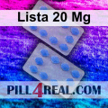 Lista 20 Mg 815