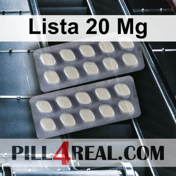 Lista 20 Mg 868