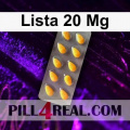 Lista 20 Mg 959