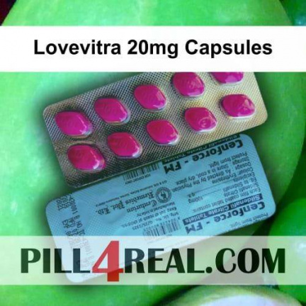 Lovevitra 20mg Capsules 224