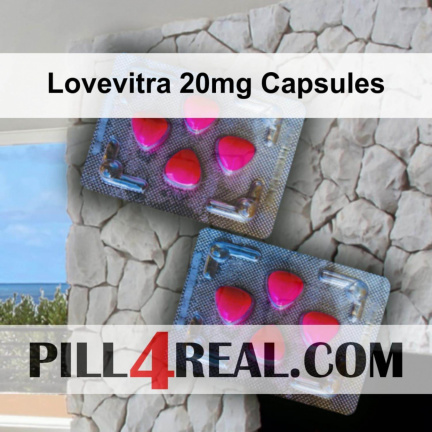 Lovevitra 20mg Capsules 339