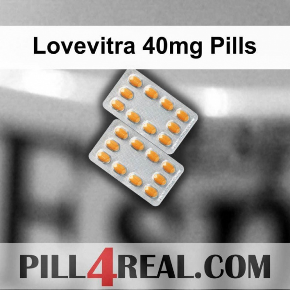 Lovevitra 40mg Pills 186