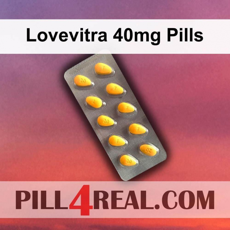 Lovevitra 40mg Pills 374