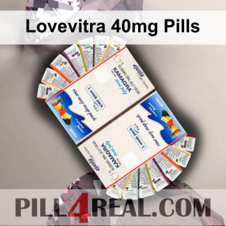 Lovevitra 40mg Pills 743