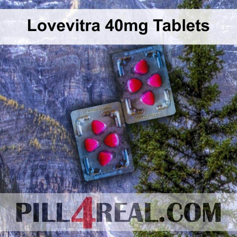 Lovevitra 40mg Tablets 639