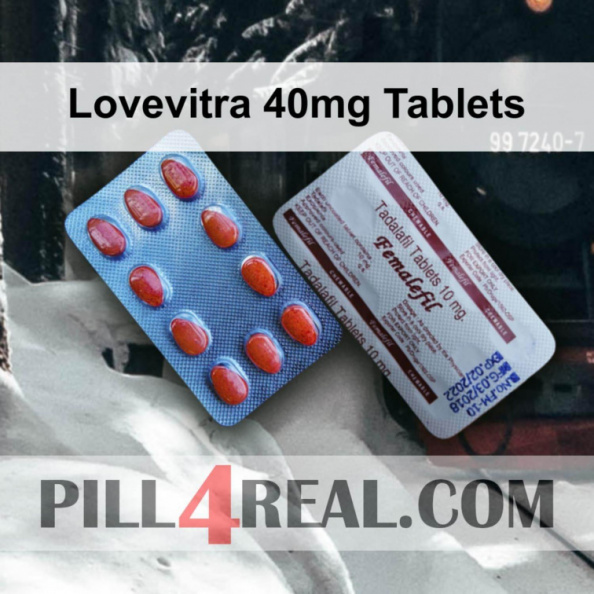 Lovevitra 40mg Tablets 814