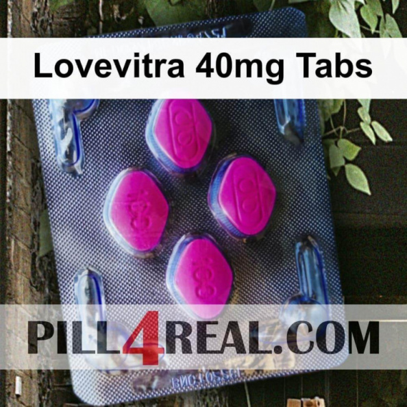 Lovevitra 40mg Tabs 169