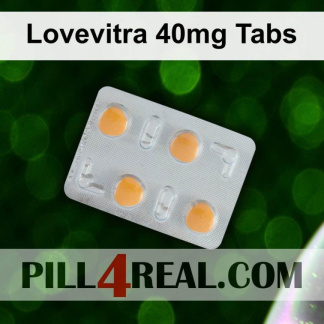 Lovevitra 40mg Tabs 346