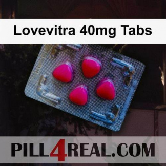 Lovevitra 40mg Tabs 893