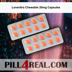 Lovevitra Chewable 20mg Capsules 098