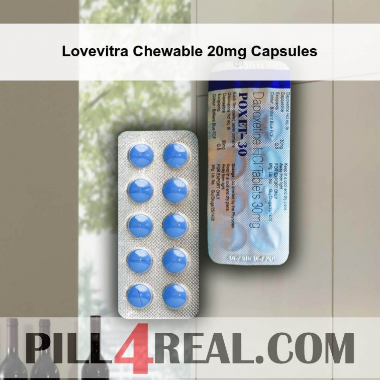 Lovevitra Chewable 20mg Capsules 745