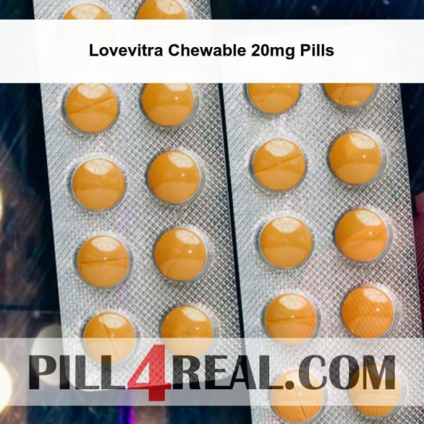 Lovevitra Chewable 20mg Pills 146