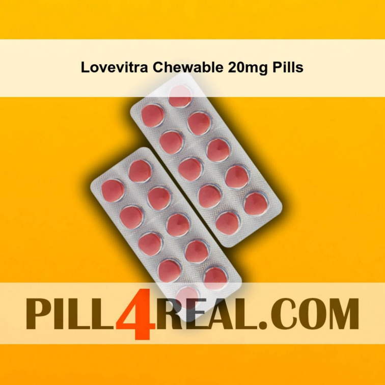 Lovevitra Chewable 20mg Pills 212