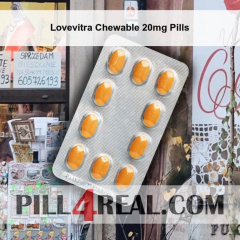 Lovevitra Chewable 20mg Pills 378