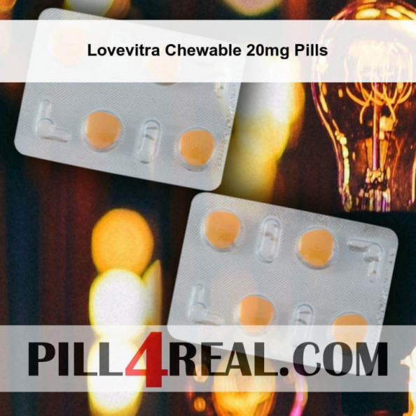 Lovevitra Chewable 20mg Pills 746