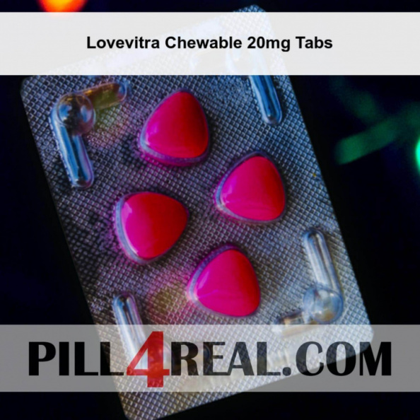 Lovevitra Chewable 20mg Tabs 101