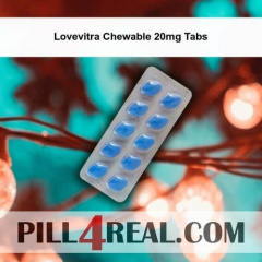 Lovevitra Chewable 20mg Tabs 358