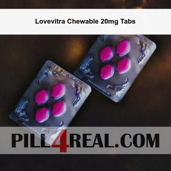 Lovevitra Chewable 20mg Tabs 708