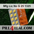 Mfg Lic No G 25 1325 808
