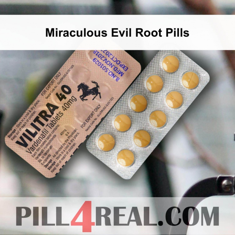 Miraculous Evil Root Pills 499