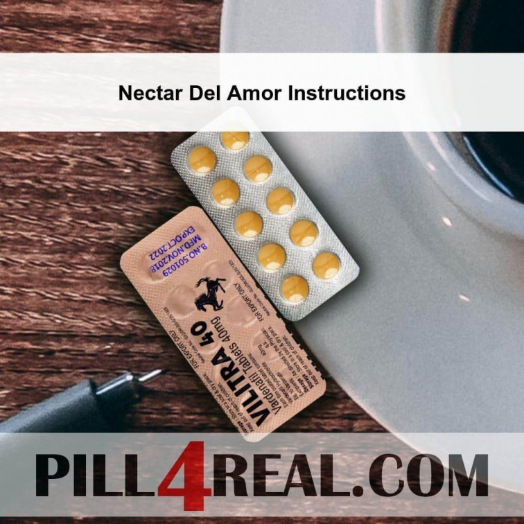 Nectar Del Amor Instructions 382