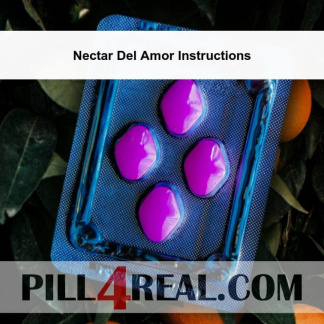 Nectar Del Amor Instructions 471