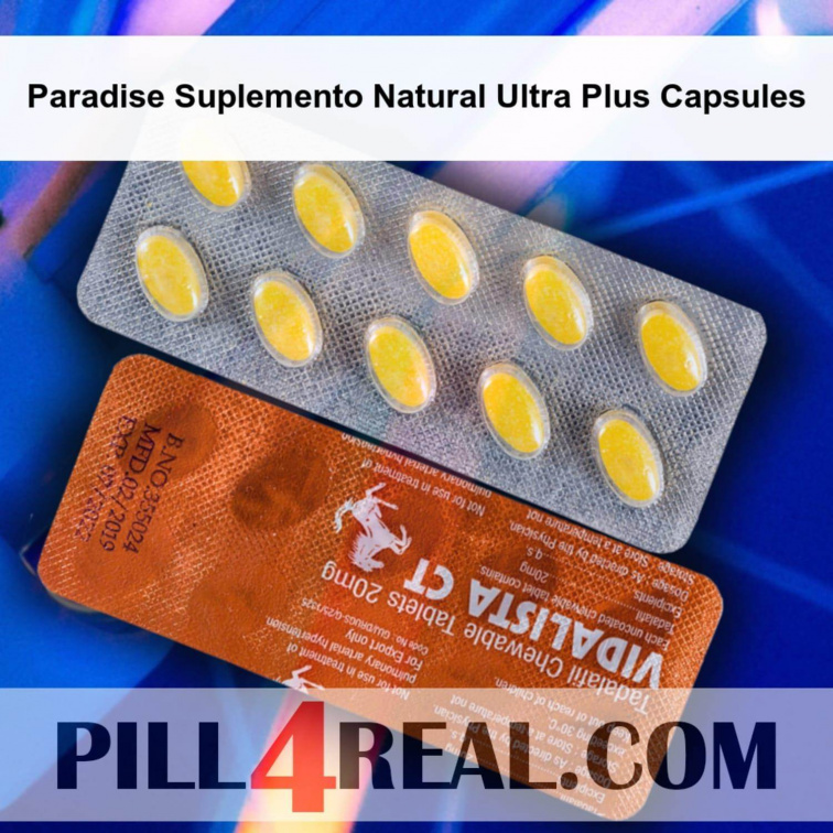 Paradise Suplemento Natural Ultra Plus Capsules 181