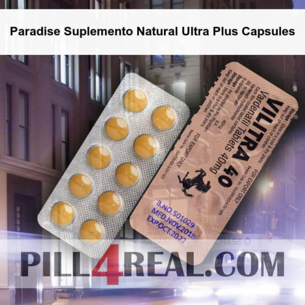 Paradise Suplemento Natural Ultra Plus Capsules 360