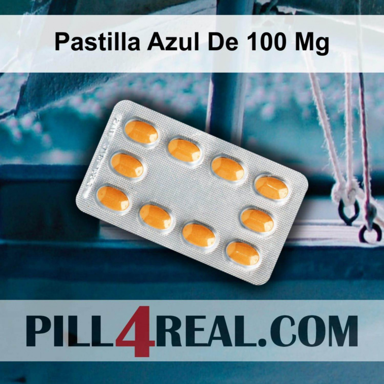 Pastilla Azul De 100 Mg 104