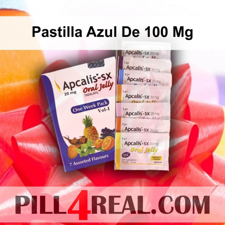 Pastilla Azul De 100 Mg 341